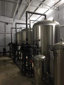 每小时25吨生活净化水设备安装案列